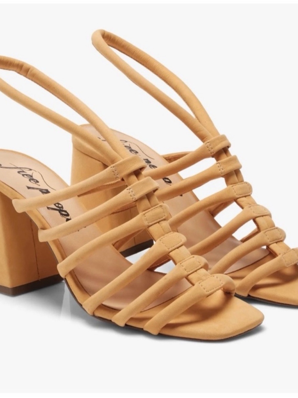 Free People Women’s Strappy Block Heel Sandals